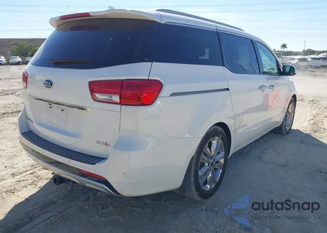 2015 Kia Sedona Sx Luxury z USA, uszkodzony, nr VIN KNDME5C19F6032293